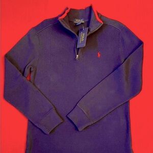 🏇🏇 Polo by Ralph Lauren 1/4 Navy Zip Sweater 🏇🏇